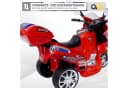 Actionbikes Motors Elektro-Kinderdreirad C051 Schwarz/Rot/Silber mit Soundmodul Bild 5