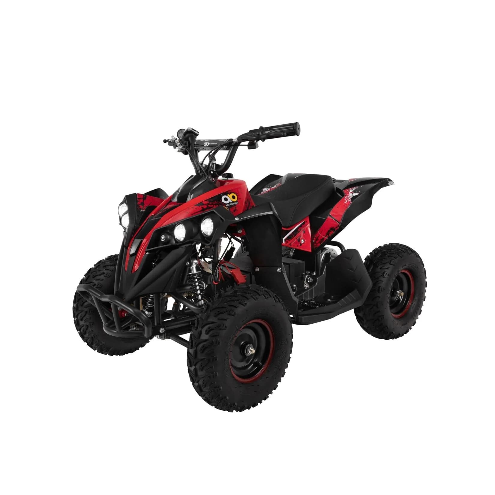 Elektro-Kinderquad Reneblade, Mini-Quad mit 1000 Watt, Classic, Schwarz/Rot