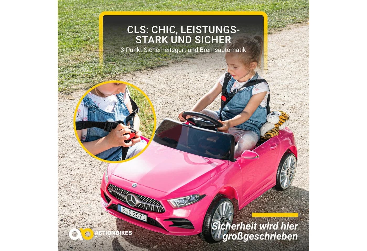 Actionbikes Motors Elektro-Kinderauto Mercedes CLS 350 Coupé Lizenziert - Bild 3