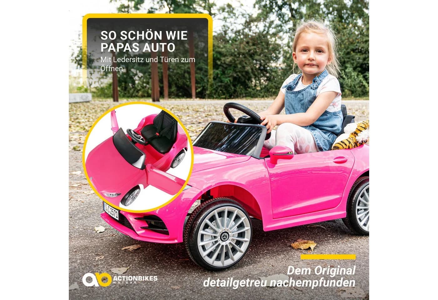 Actionbikes Motors Elektro-Kinderauto Mercedes CLS 350 Coupé Lizenziert - Bild 5