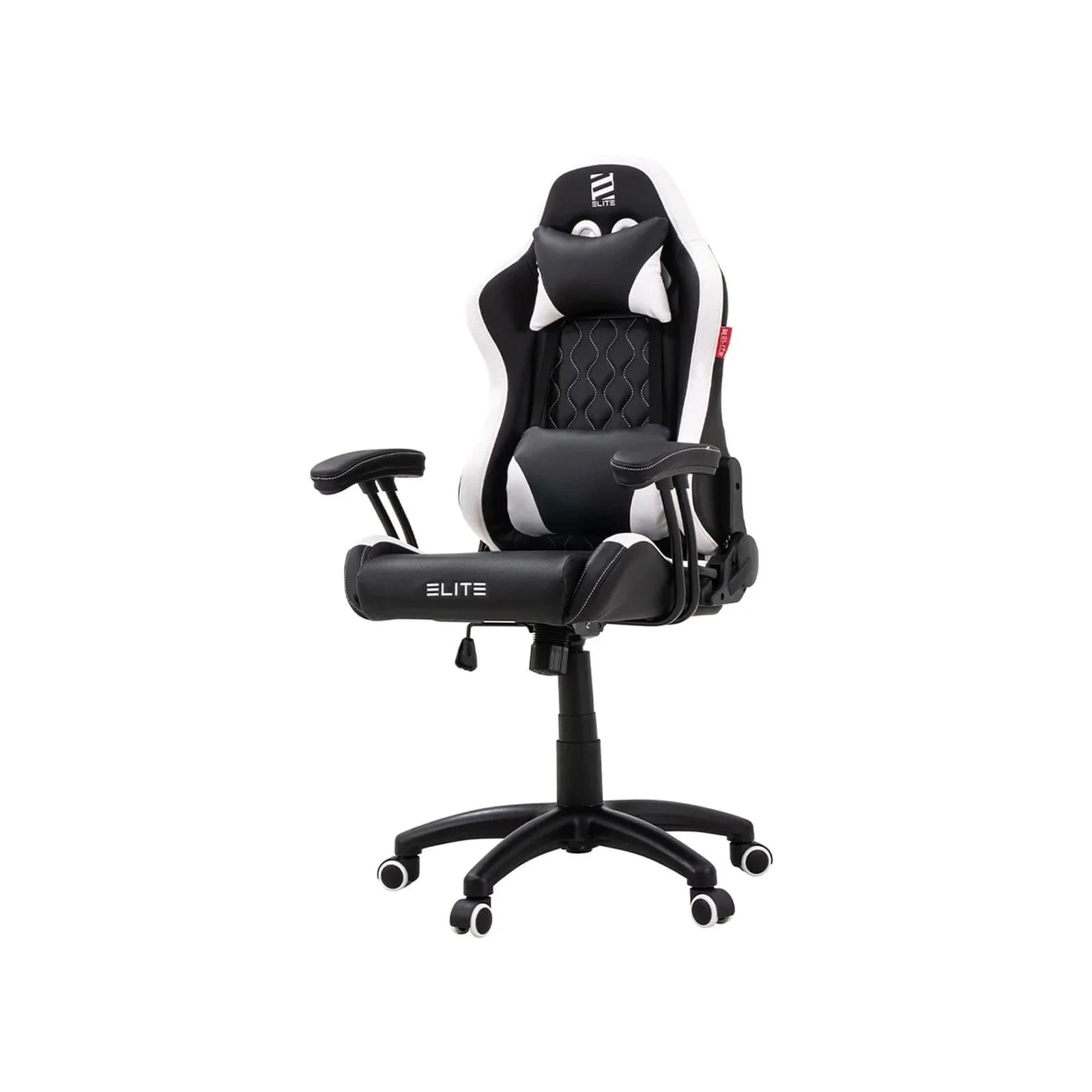 ELITE Kinder Gaming-Stuhl Pulse Ergonomisch Schwarz/Weiß