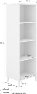Standregal YUNY by PAIDI SISTER LOU 4 Fächer Beige Bild 5