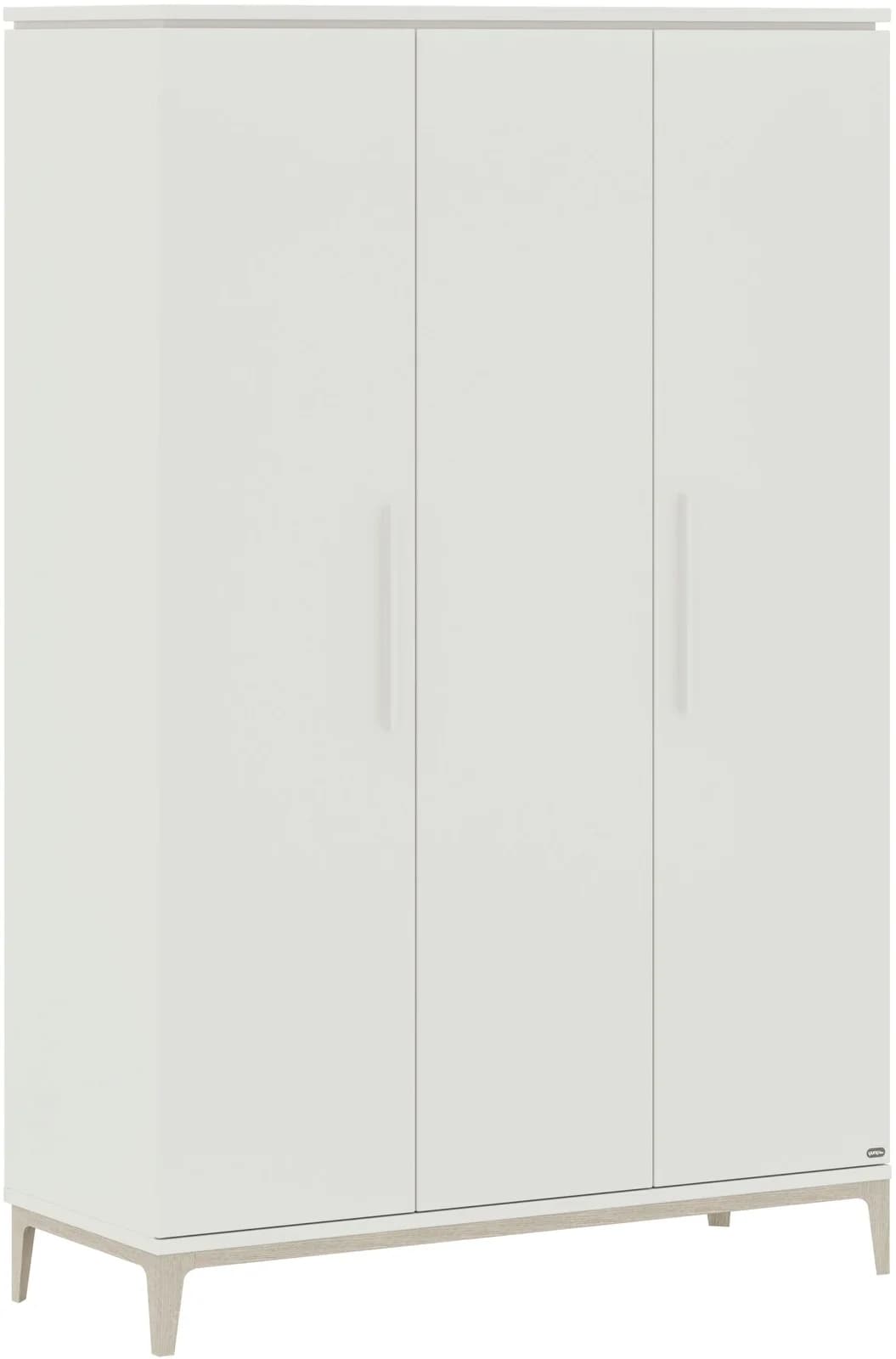 PAIDI CUTIE LEA Kleiderschrank Off-White mit Soft-Close