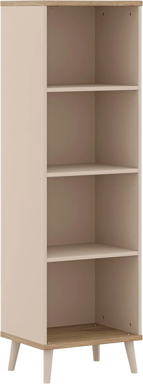 Standregal YUNY BY PAIDI HAZEL Beige 4 Fächer Holzwerkstoff