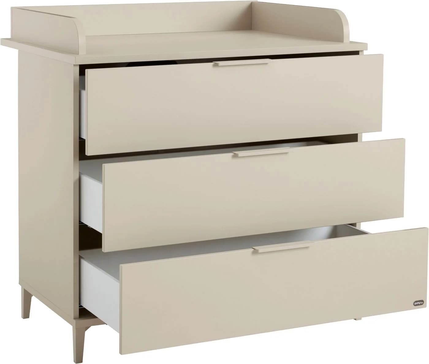 YUNY by PAIDI Babymöbel-Set SISTER LOU 3-tlg. Beige Modern - Bild 5