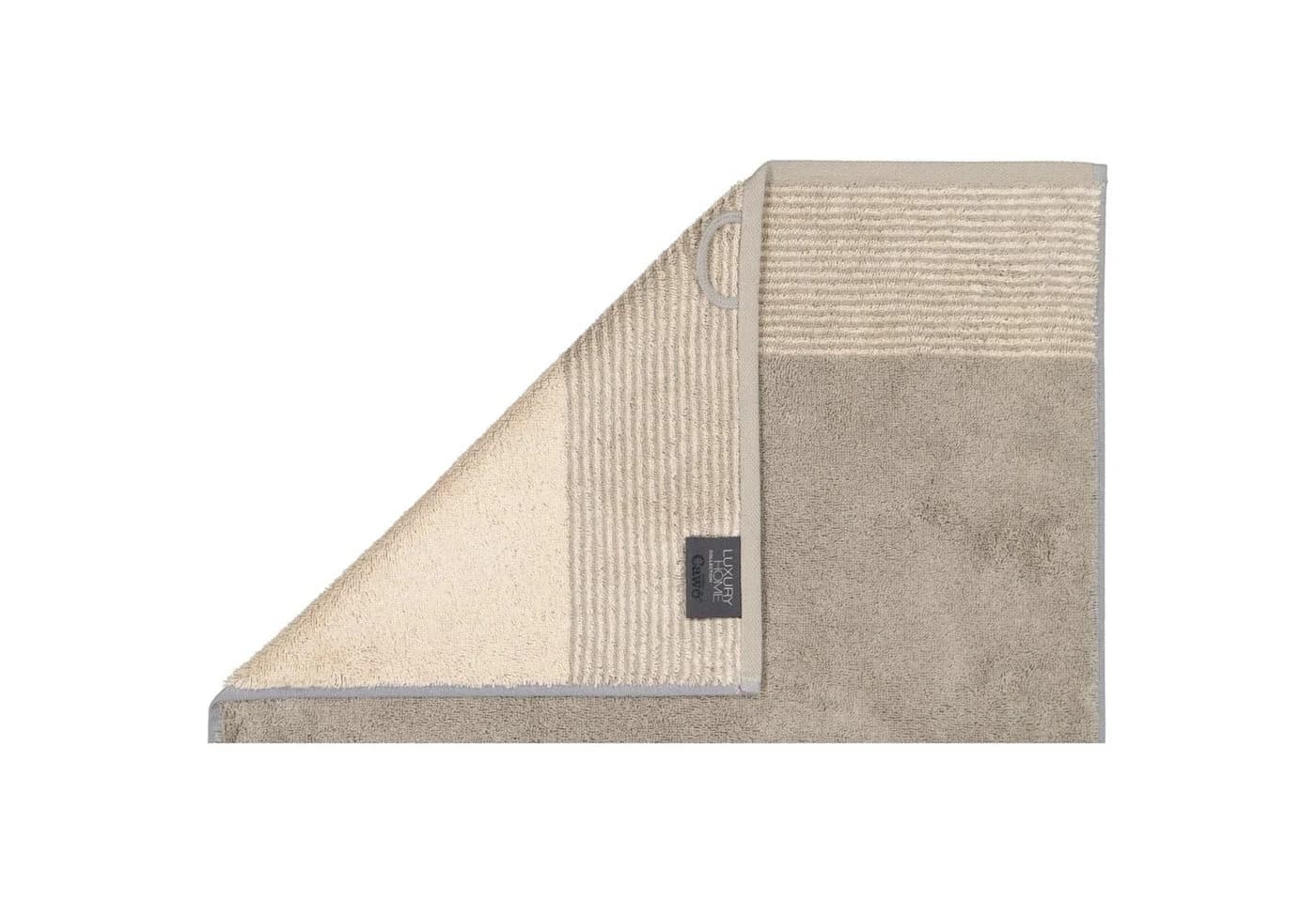 Cawö Handtuch Luxury Home Two-Tone 590 Braun 100% Baumwolle - Bild 4