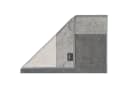 Cawö Handtuch Luxury Home Two-Tone 590 Grau 100% Baumwolle Bild 5