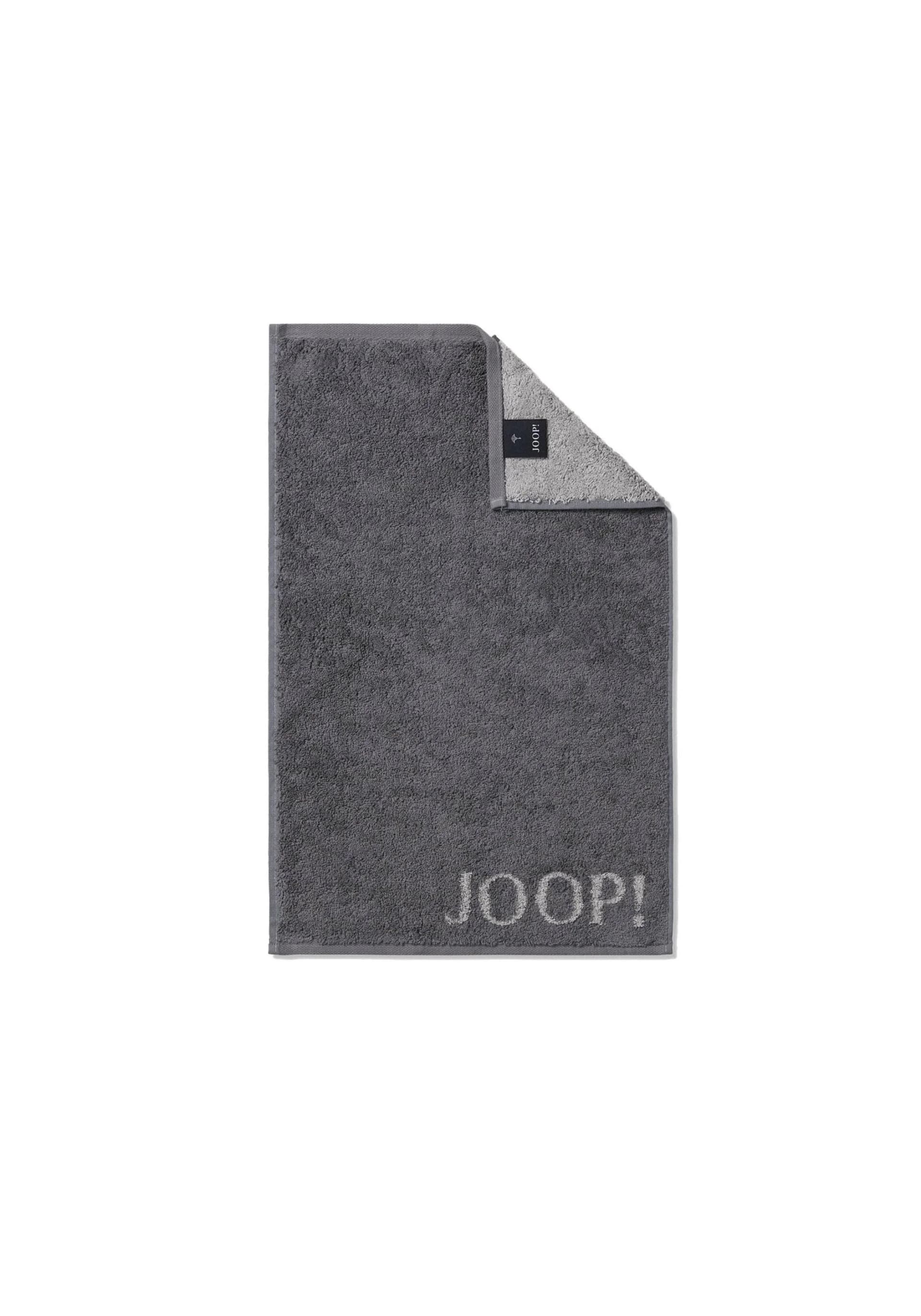 JOOP Gästehandtuch Classic Frottier Anthrazit 100% Baumwolle - Bild 3