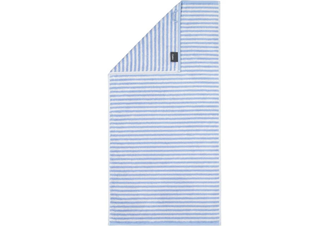 Cawö Handtuch Campus Ringel 955 100% Baumwolle Blau Gestreift - Bild 2