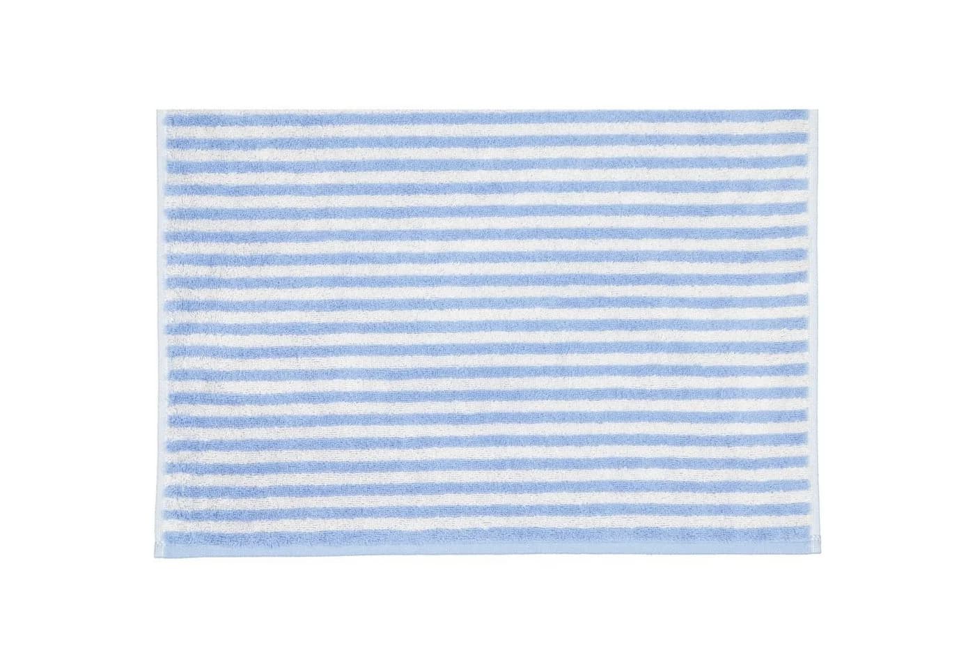 Cawö Handtuch Campus Ringel 955 100% Baumwolle Blau Gestreift - Bild 3