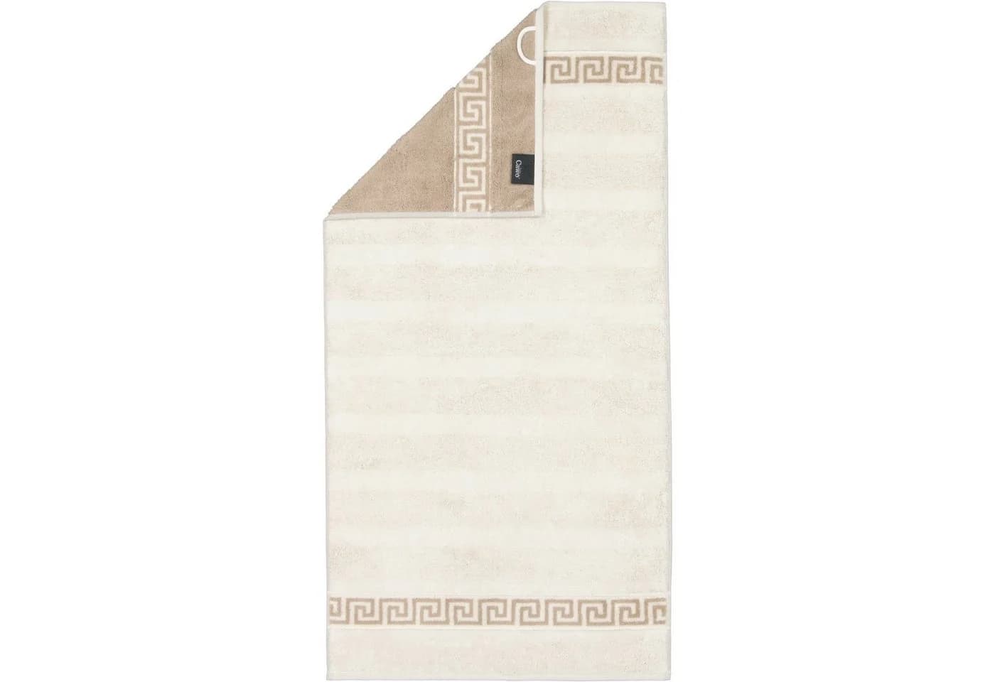 Cawö Handtuch Noblesse Duo Wendetuch 100% Baumwolle Beige - Bild 5