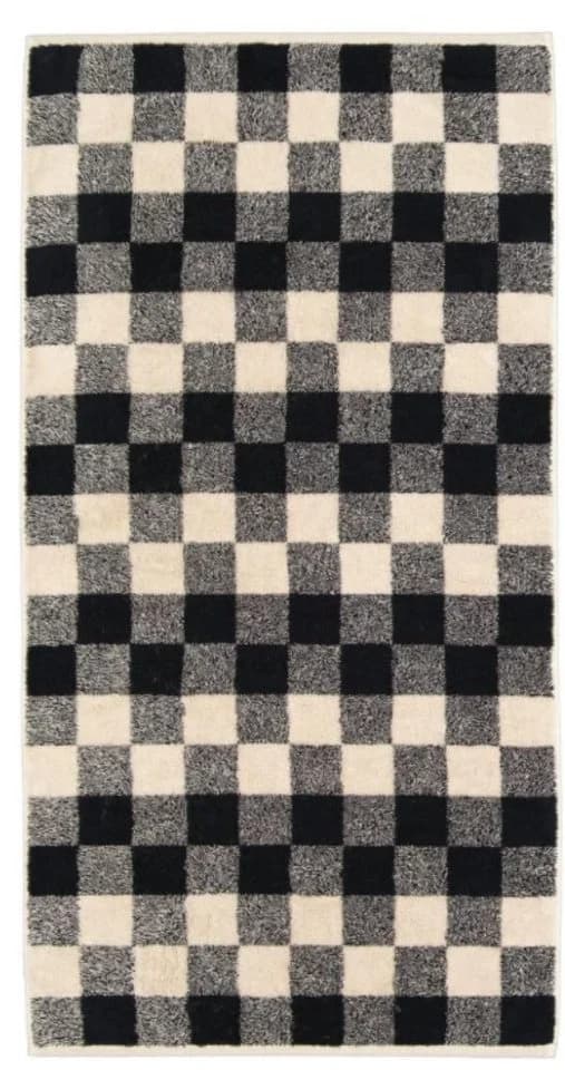 Cawö Duschtuch Natural Karo 6217 Natur-schwarz - Bild 2