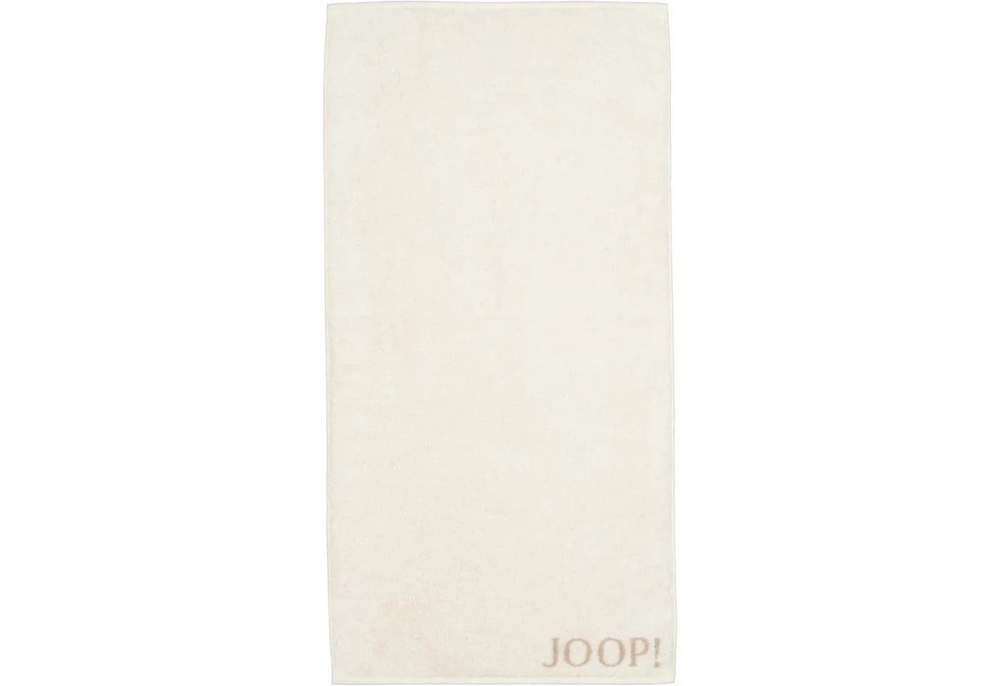 JOOP Gästehandtuch Classic Frottier Creme 30x50cm