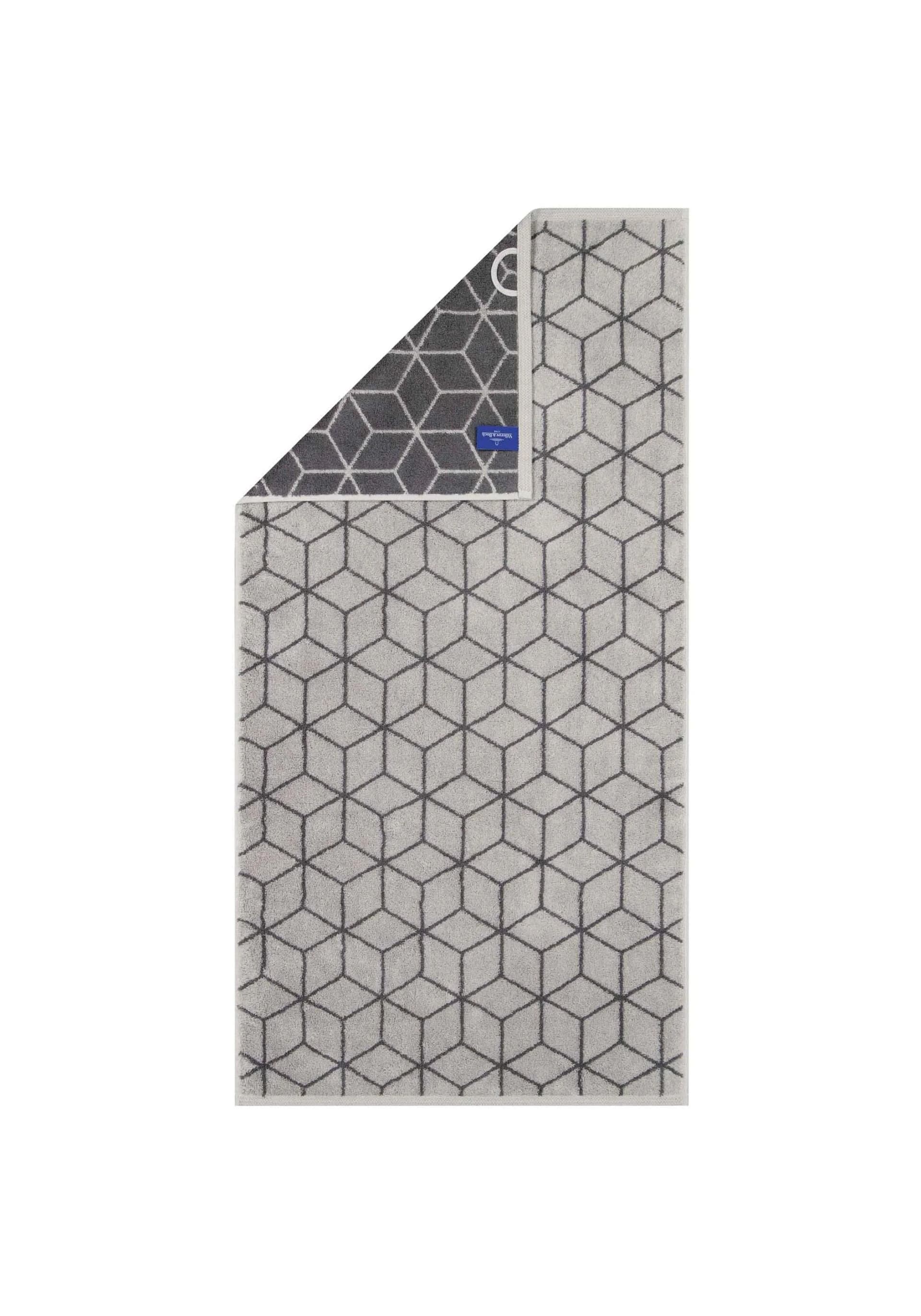 Villeroy & Boch Handtuch Carré 1er Pack Grau 50cm