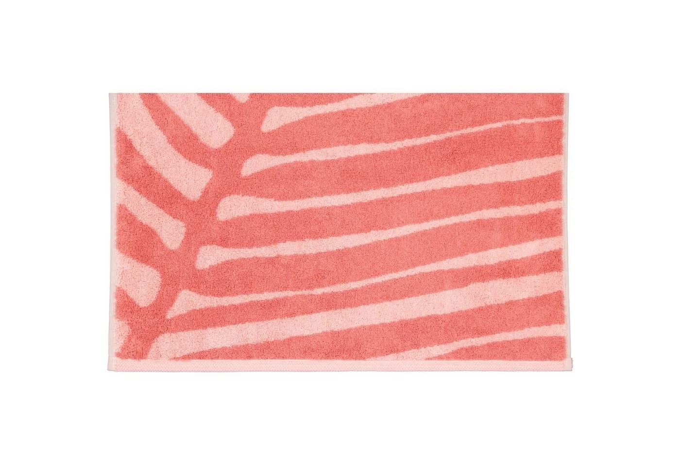 Villeroy & Boch Handtuch Coordinates Leaf Frottier Rosa 100% Baumwolle - Bild 3