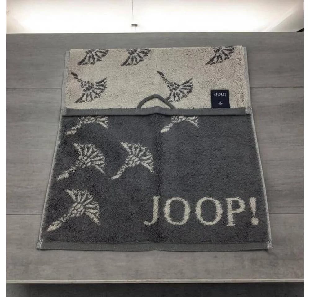 Joop! Gästetuch Move Faded Cornflower 1691 Anthrazit Baumwolle - Bild 2