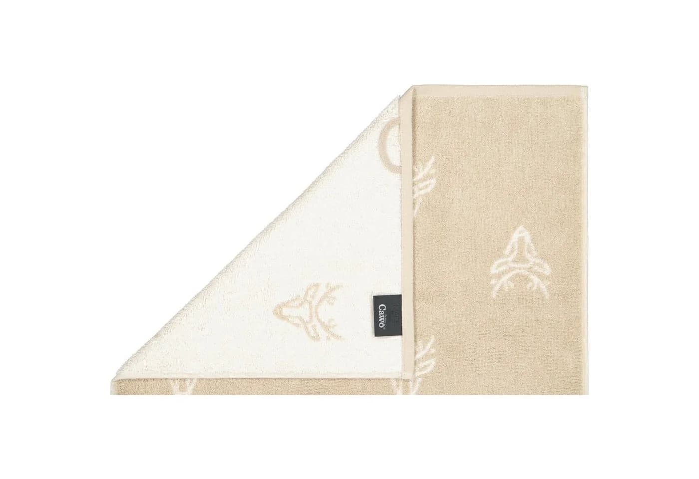 Cawö Handtuch Alpenchic Edition Allover 100% Baumwolle Beige - Bild 4