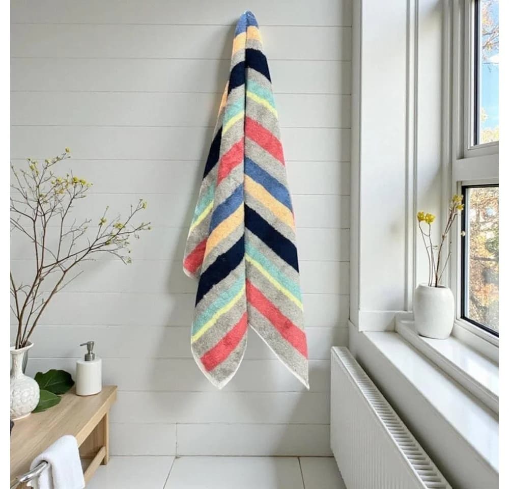 Cawö Home Handtuch Frottiertuchserie Play Blockstreifen Multicolor - Bild 2