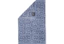 Cawö Handtuch Noblesse Elegance Allover Blau 100% Baumwolle Bild 2