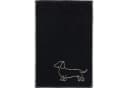 Cawö Handtücher WE LOVE DOGS Companion 6248 Schwarz/Beige 100% Baumwolle Bild 1