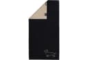 Cawö Handtücher WE LOVE DOGS Companion 6248 Schwarz/Beige 100% Baumwolle Bild 4