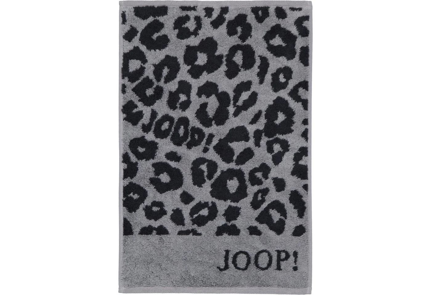 JOOP! Handtuch Leo Allover 1707-90 Graphit 100% Baumwolle Walkfrottier - Bild 2