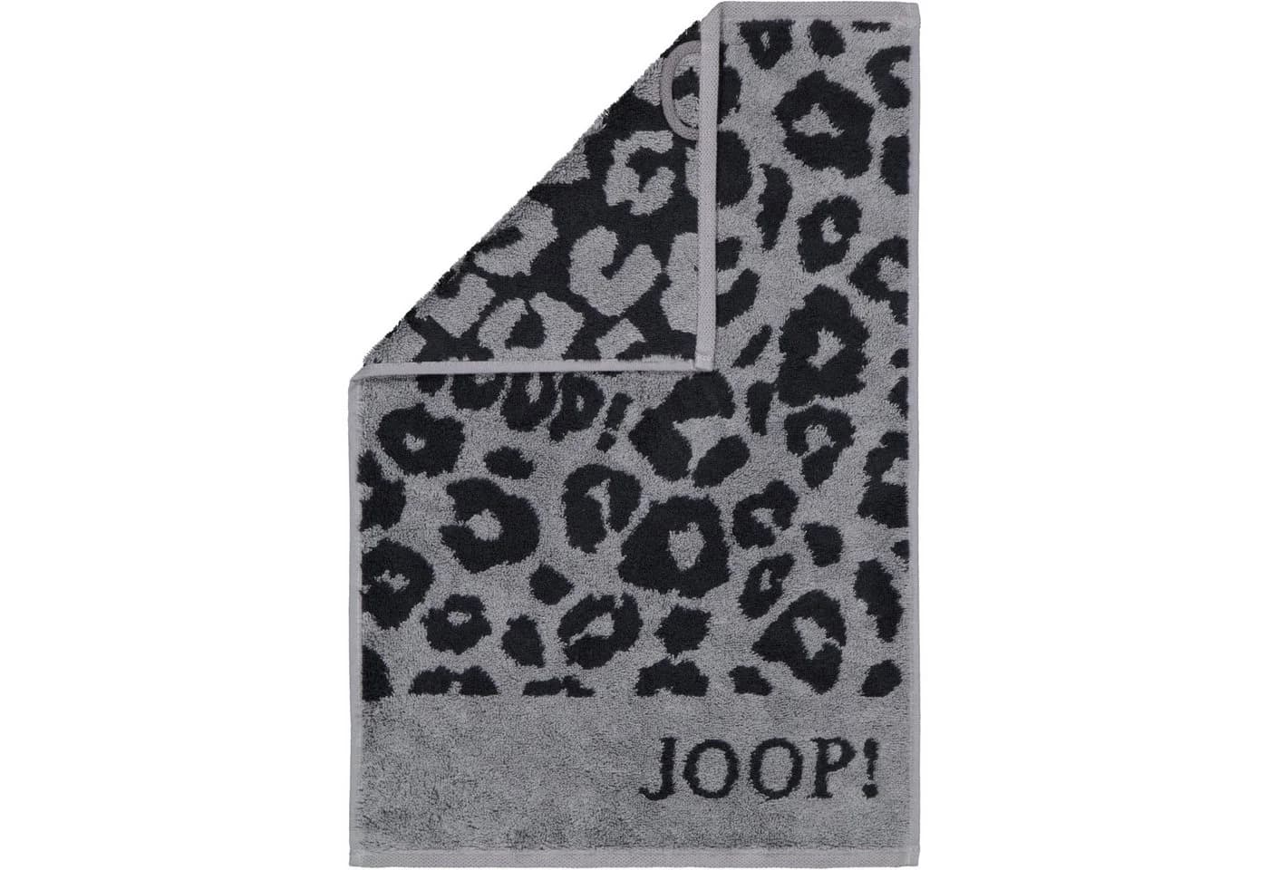JOOP! Handtuch Leo Allover 1707-90 Graphit 100% Baumwolle Walkfrottier - Bild 3