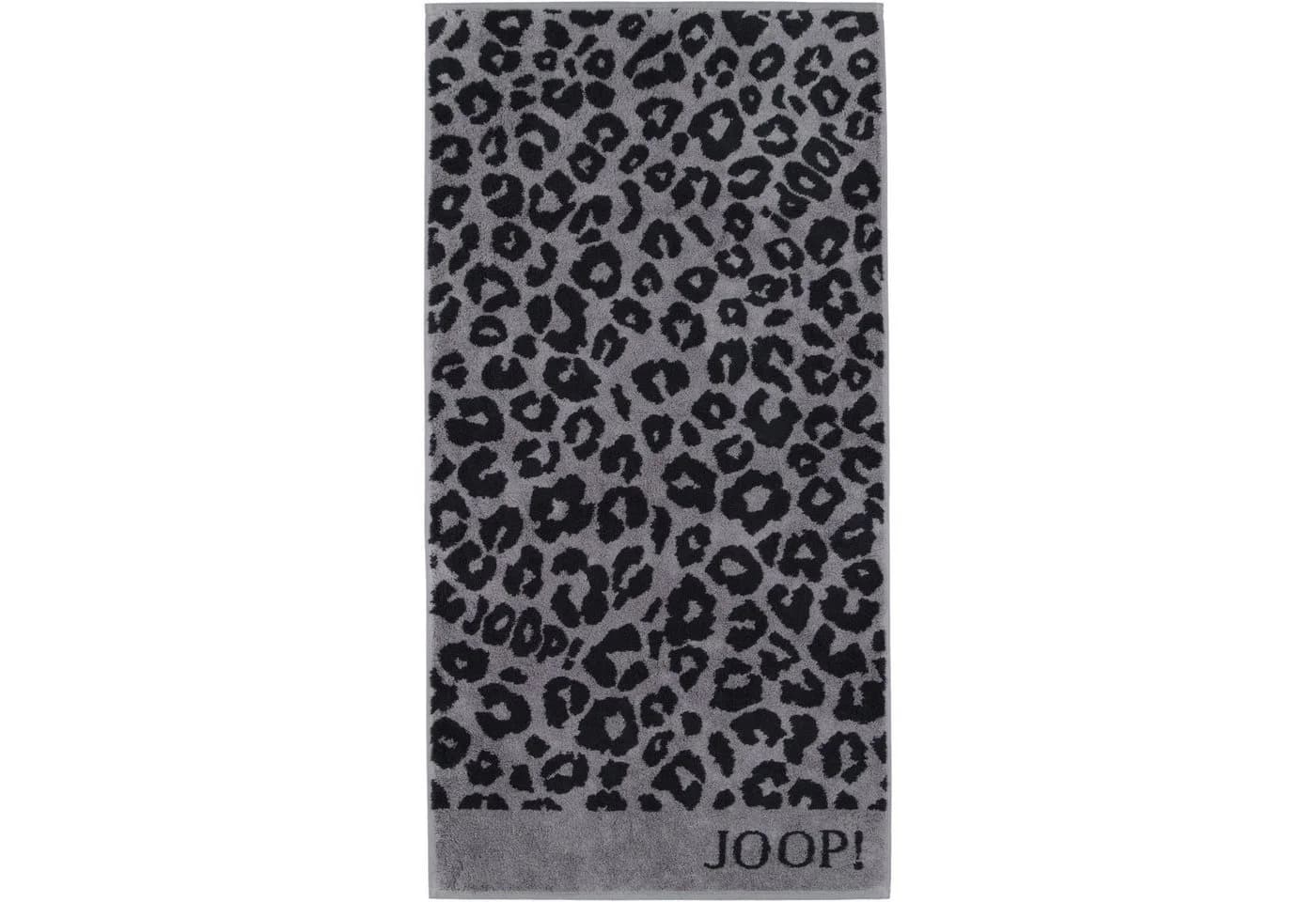 JOOP! Handtuch Leo Allover 1707-90 Graphit 100% Baumwolle Walkfrottier - Bild 5