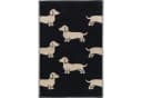 Cawö Handtuch We Love Dogs 6246 Schwarz-Beige 100% Baumwolle Bild 1