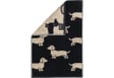 Cawö Handtuch We Love Dogs 6246 Schwarz-Beige 100% Baumwolle Bild 3