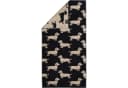 Cawö Handtuch We Love Dogs 6246 Schwarz-Beige 100% Baumwolle Bild 4