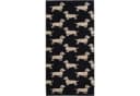 Cawö Handtuch We Love Dogs 6246 Schwarz-Beige 100% Baumwolle Bild 5