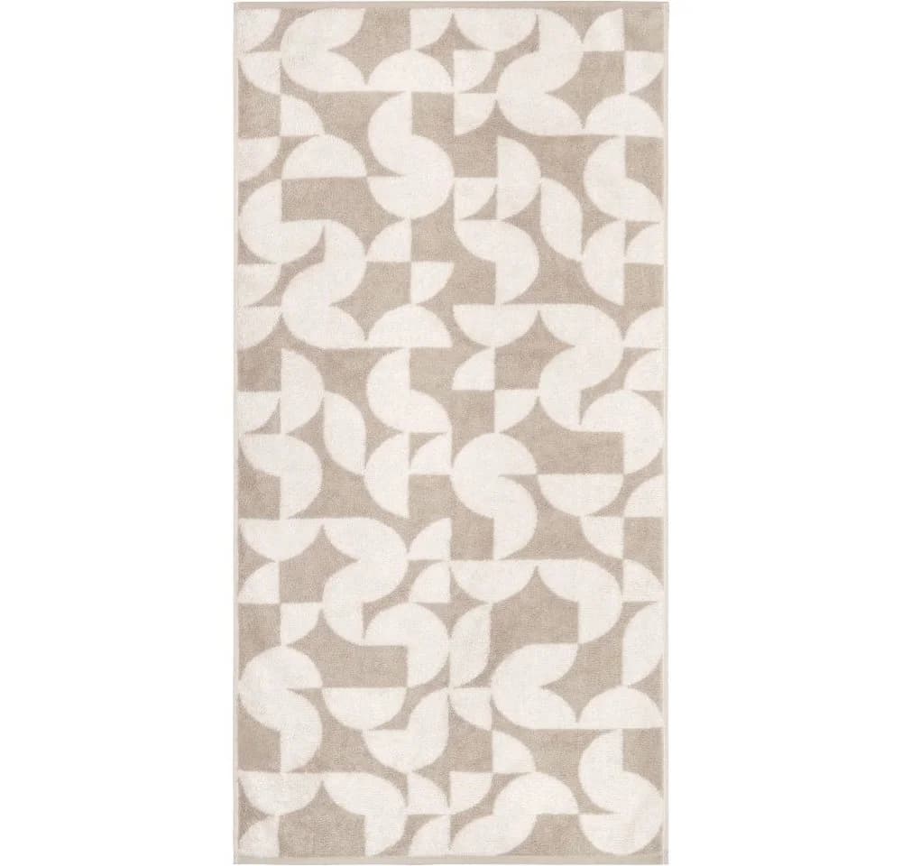 Cawö Handtuch Studio Grafik 6251 Beige 100% Baumwolle - Bild 2