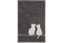Cawö Handtücher CUTE CATS EDITION Katzenmotiv 100% Baumwolle Bild 1