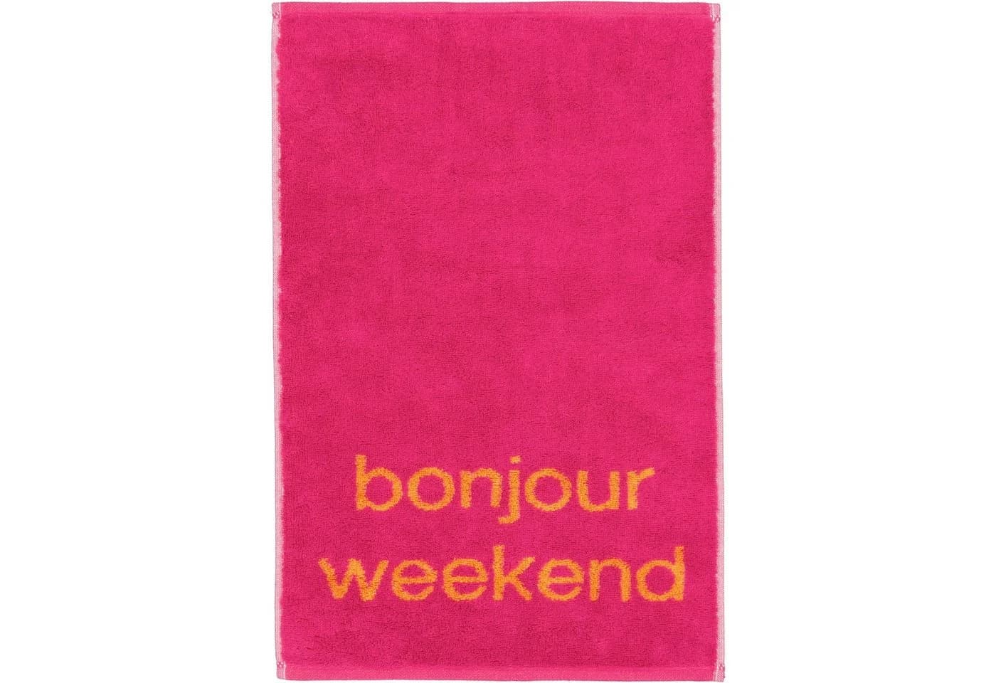 Gästetuch bonjour weekend 100% Baumwolle