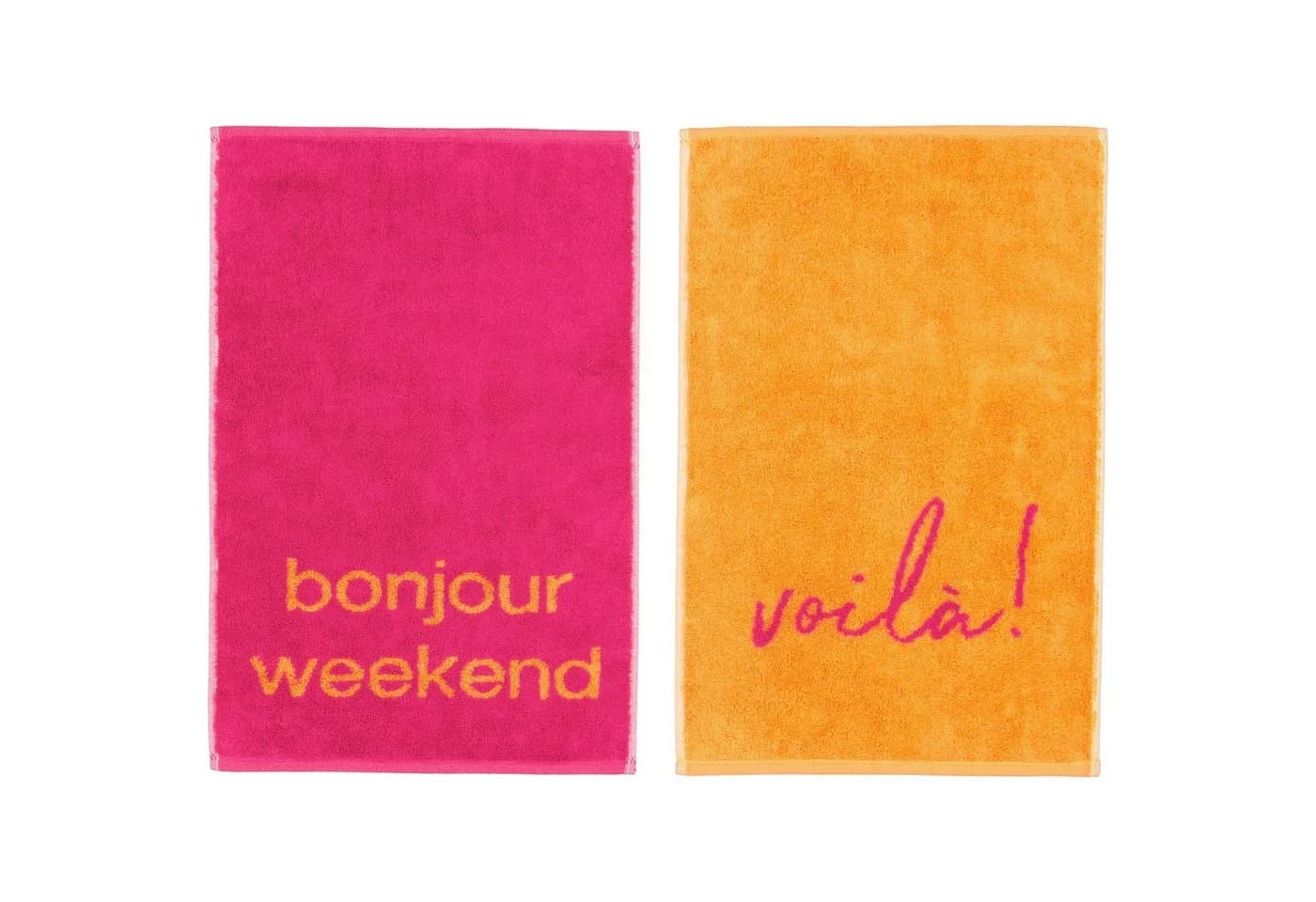 Gästetuch bonjour weekend 100% Baumwolle - Bild 3