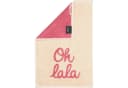 Gästetuch Oh lala Rosa Baumwolle Bild 2