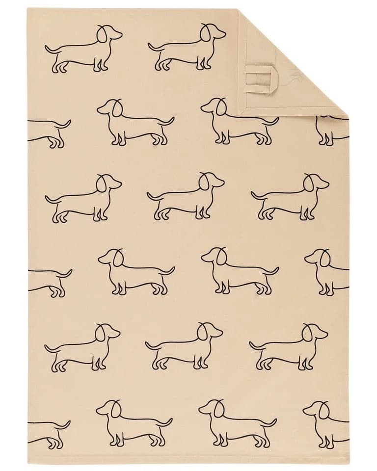 Cawö Home Geschirrtuch Cuisine WE LOVE DOGS 6246, 1-tlg. Baumwolle - Bild 2