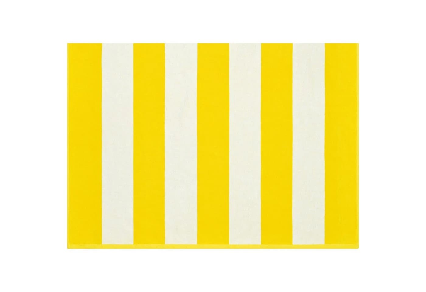 Cawö Home Strandtuch Beach Stripes 5583 Gelb 100% Baumwolle