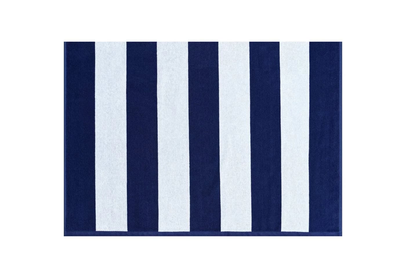 Cawö Home Strandtuch Beach Stripes 100% Baumwolle Blau