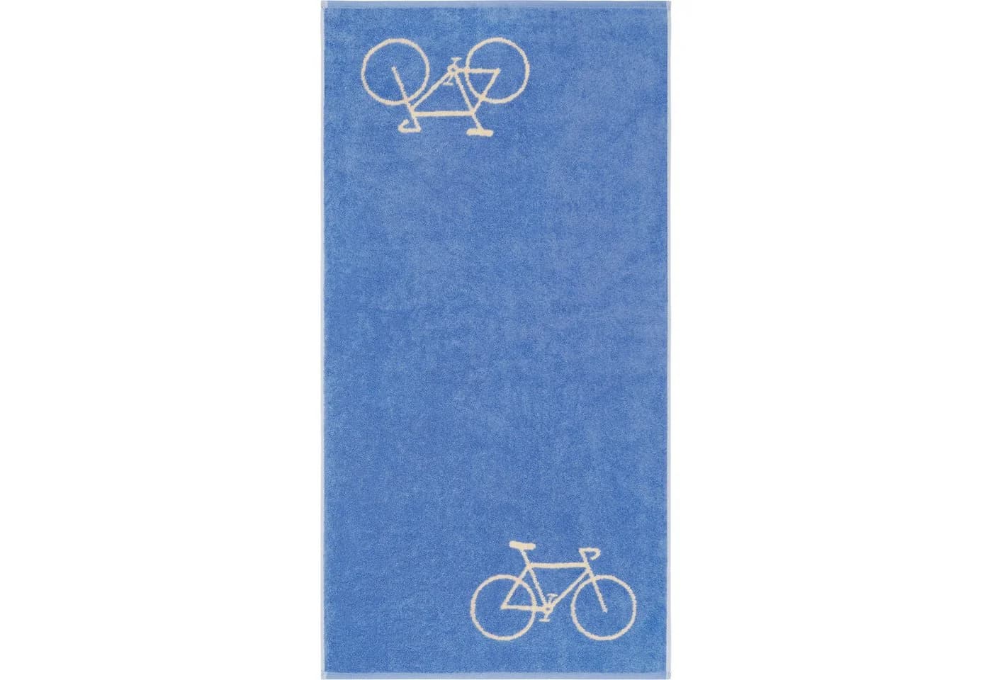 Cawö Handtuch VELO EDITION Fahrrad Blau 100% Baumwolle - Bild 2