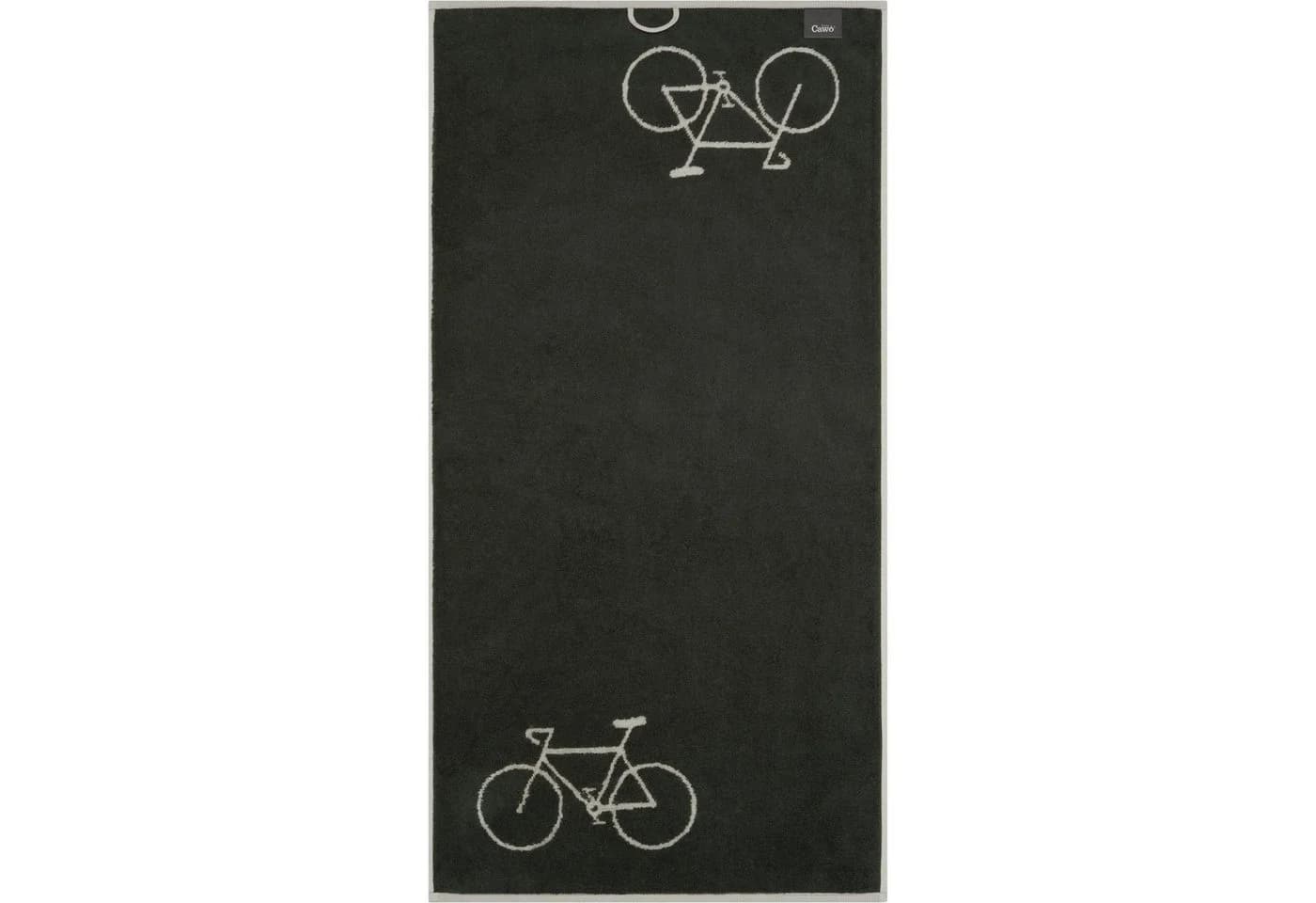 Cawö Handtuch VELO EDITION Fahrrad Beige 100% Baumwolle