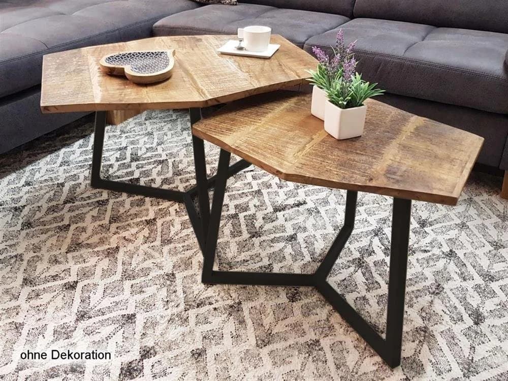 soma Couchtisch Set 2 Stück Wohnzimmer Tisch Satzt - Bild 2