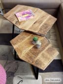 soma Couchtisch Set 2 Stück Wohnzimmer Tisch Satzt Bild 4