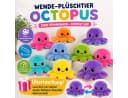 soma Wendbarer Plüsch Oktopus 20 cm Rosa Blau Mood Kuscheltier Bild 1