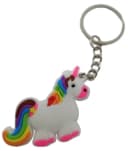 soma Fidget-Gadget Schlüsselanhänger Mini Einhorn Silikon Bild 2