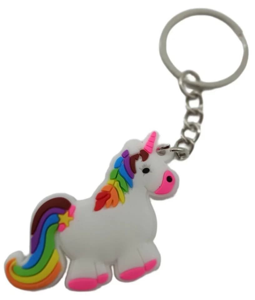 soma Fidget-Gadget Schlüsselanhänger Mini Einhorn Silikon - Bild 2
