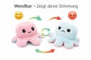 soma Kuscheltier Oktopus Wendbar Bunt 20 cm Plüschtier Bild 4
