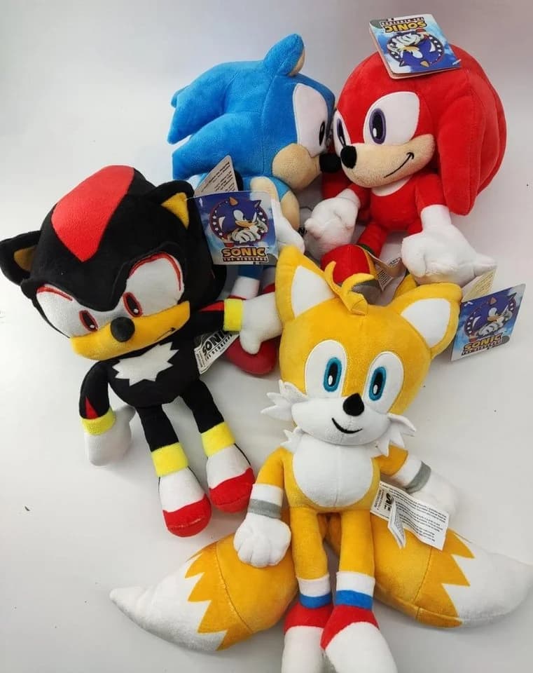SEGA Sonic The Hedgehog Kuscheltier 30cm Gelb Plüsch - Bild 3
