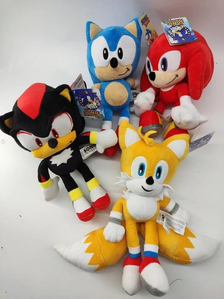 SEGA Sonic The Hedgehog Kuscheltier 30cm Gelb Plüsch - Bild 5